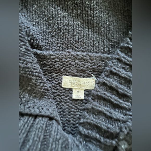 Anthropologie Pilcro Horse Graphic Cardigan Sweater Rare Find Size M - Picture 10 of 12